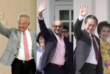 确定3名总统候选人;新加坡人将前往投票站