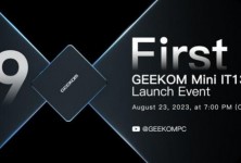 GEEKOM推出全球首款搭载第13代i9 CPU的迷你电脑